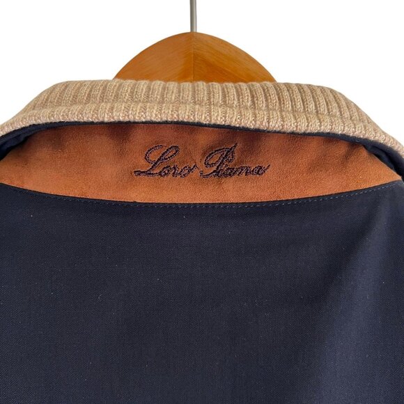 Loro Piana StormSystem Twenty K Vest Mens XL Black Made In Italy Cashmere Lined - Picture 4 of 16